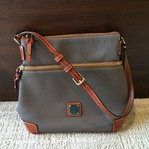 Dooney & Bourke Elephant Pebble Leather Shoulder Bag